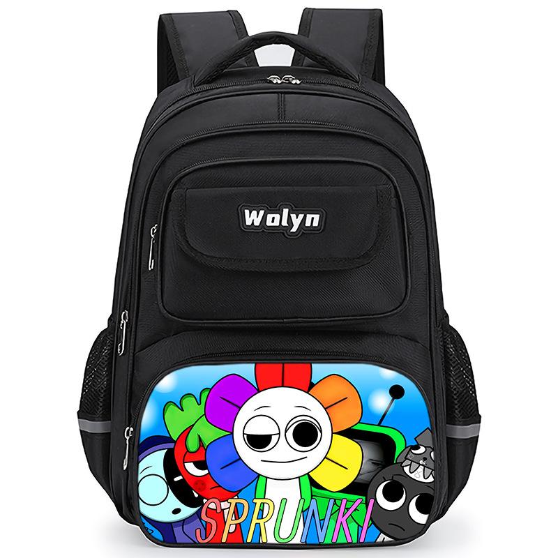 Rhythm Box Sprunki Gioco Zaino Anime Zaino Studente Zaino Scolastico Borsa Multifunzionale