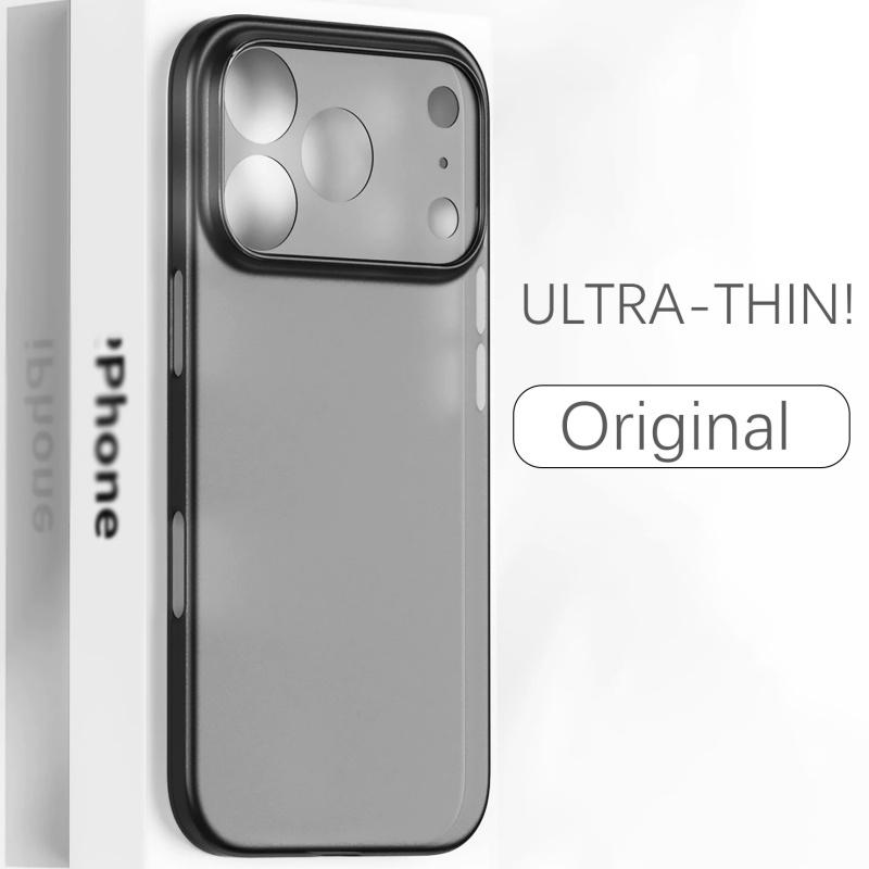 ULTRA THIN Phone Case for iPhone 17 Air 16 15 14 13 Pro Max Plus Frosted Cooling Shockproof Armor Clear Slim Back Cover