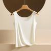 Women's Seamless Knitted Modal Camisole Tank Top - Plus Size Sleeveless Sport Base Layer