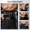 MANUEKLEAR Training Lifting Power Strength Training Weight Training Barbell Gym Weightlifting Support Available In Four Sizes Belt, Belt, Belt, Belt,