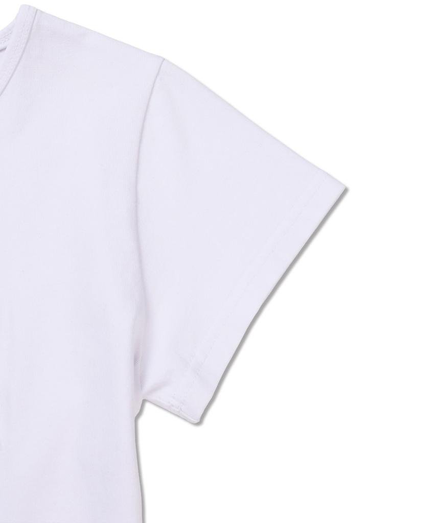 Michikoleondeonkosino Union Jack Patchwork T-Shirt White