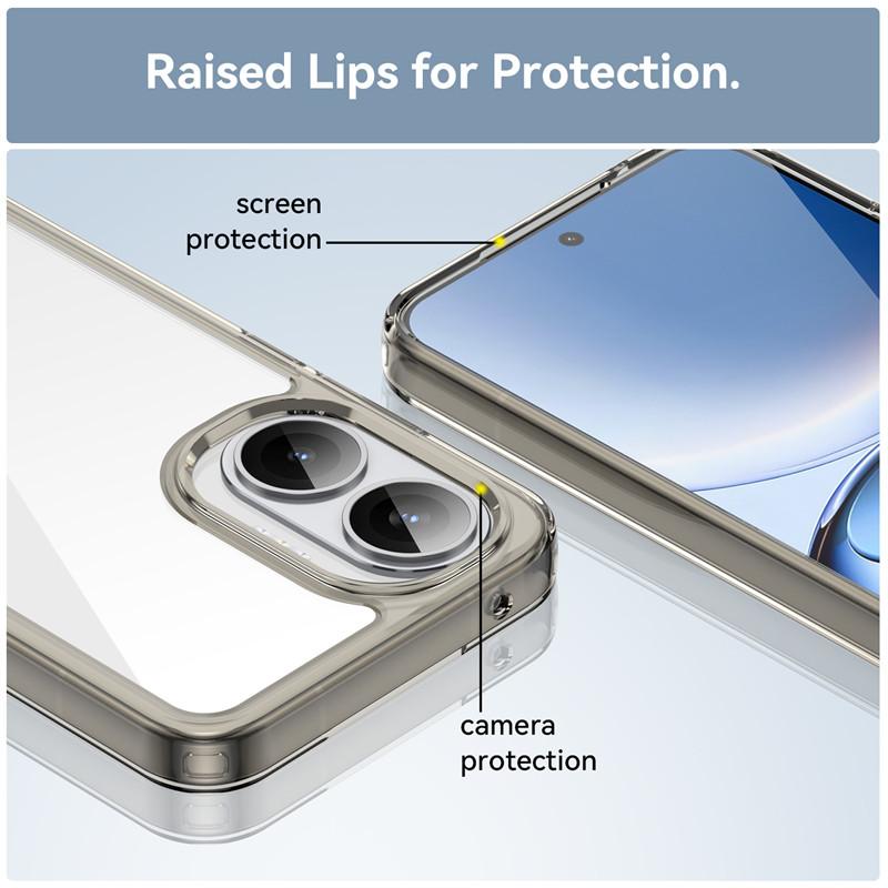 For Xiaomi Poco F7 Case Poco F7 Cover TPU Border Acrylic Backplane Durable Bumper Shield Protective Phone Cases On Poco F7 Funda