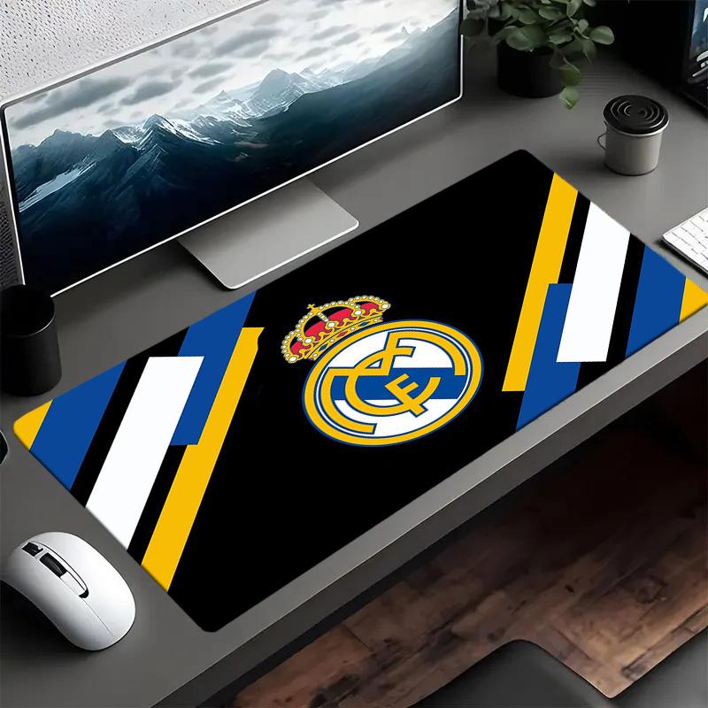 Real Madrid Crest Mouse pad Mouse pad, Gaming Mouse Pad, keyboard pad, Desk Decor for computer notebook Fan Gift Birthday Gift