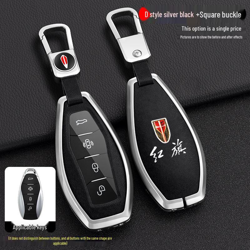 2023 Hongqi H5/H6/HS5 Men's Key Case for HS3 & HQ9 with EQM5 High-End Shell