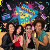 2D Happy 18th Birthday Backdrop Balloon & BOOM Design Photography Background