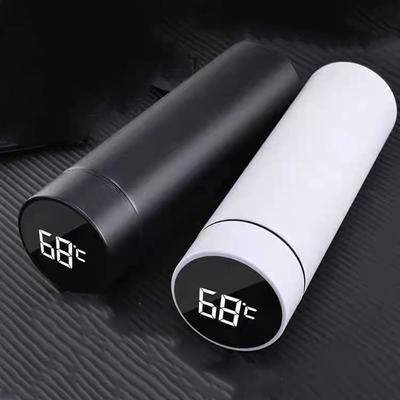 500ML Smart Insulation Cup Mini Thermos Cup Μπουκάλι νερού LED Ψηφιακή οθόνη θερμοκρασίας από ανοξείδωτο ατσάλι Thermos Cup