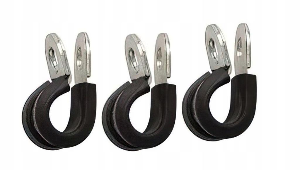 Clamping Band with Rubber Filling 6 5 Pieces Kraft&Dele