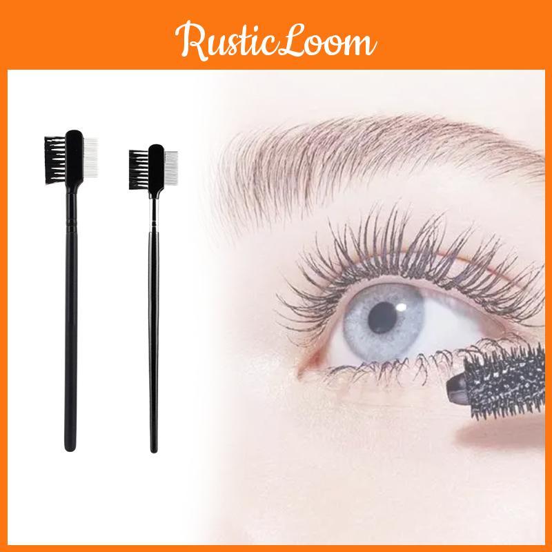 Tool Makeup Double Headed Steel Eyebrow Comb Eyebrow Shaping Grooming Eyelash