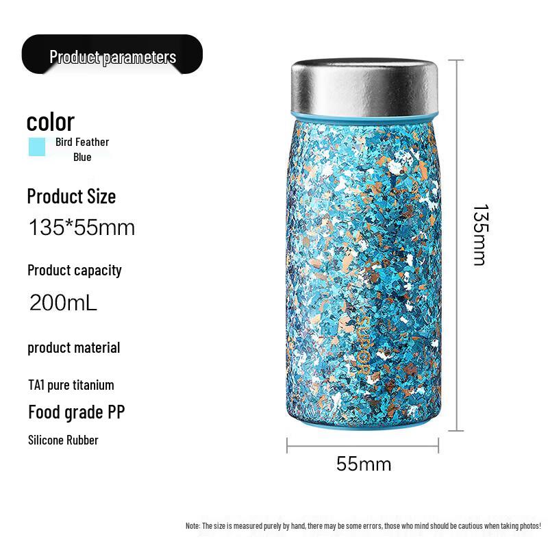 Supor Pure Titanium Mini Insulated Water Bottle