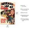 The Wizard of Oz - Starring Judy Garland - Vintage Film Movie Poster C.1949-8 X 12 Inch Vintage Metal Tin Sign