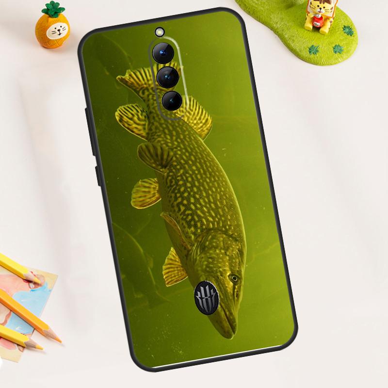 CARP FISH FISHING Case For ZTE Nubia RedMagic 11 9 8 10 Pro Plus 8S 9S 10S Pro 5G 5S 6 7 6S 7S Pro 11 Air Cover