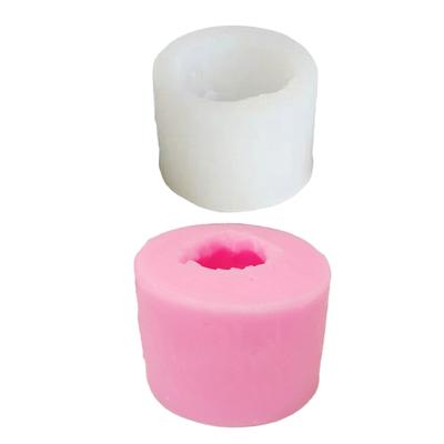 Moules à bougies en forme de fleurs, moules en silicone, moules de cuisson, moules à bougies parfumées, moules de moulage pour décorations de gâteaux, de fondants au chocolat