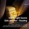 Car USB LED Rainbow Color Atmosphere Light LED Filament Lamp Portable Lighting Plug and Play Decorative Atmosphere Light