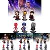 Adorable Q Version Action Figures Captain America Pvc Models