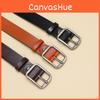 Stylish Cowhide Leather Belt For Men And Women Business Casual With Metal Pin Buckle For Daily Use
