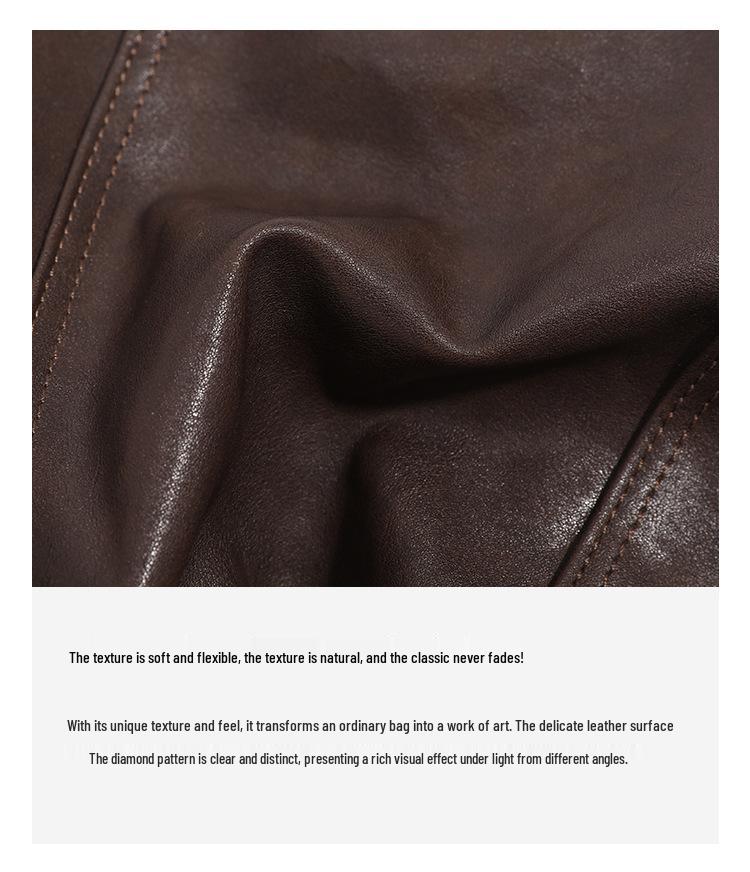 Cabas pour ordinateur portable grande capacité en cuir véritable pour femme pour l'automne/hiver