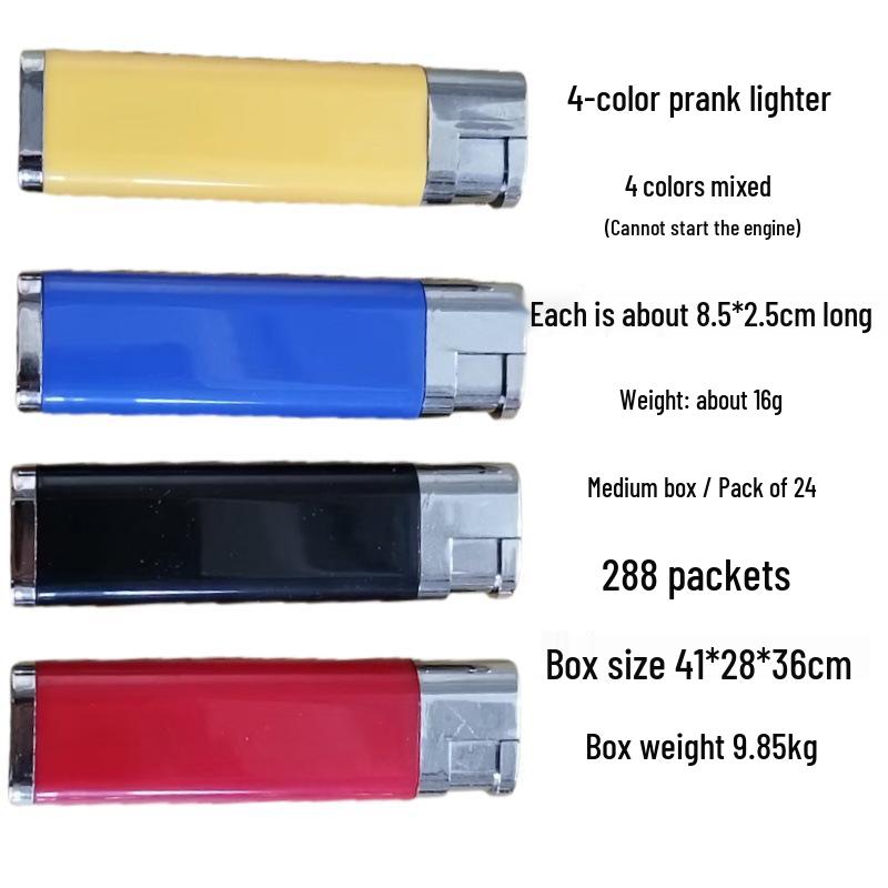 April Fools' Electric Shock Lighter - Prank Toy for Fun with Friends