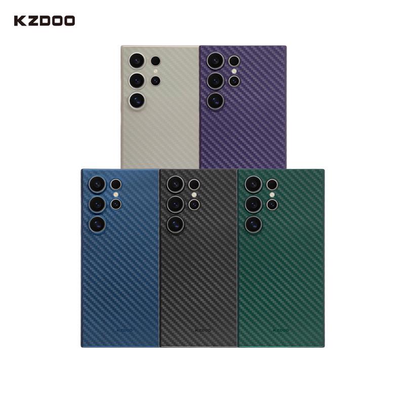 KZDOO Carbon Fiber Pattern Case for Samsung S25/S25 Plus/S24 Ultra