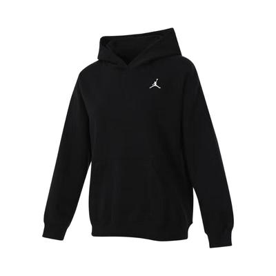 Come W J Brkln Flc Ft Po Tinta Unita Moda Sportivo Casual Felpa con Cappuccio Felpe Donna Nero HJ1347-010