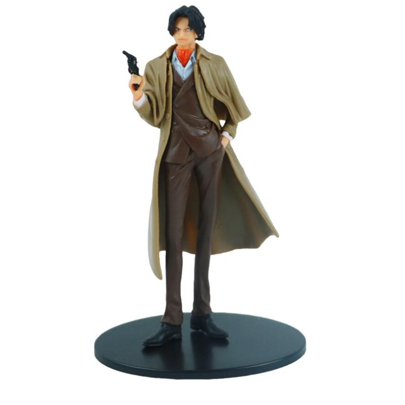 

Realistic One Piece Luffy Action Figure Pvc Material 16cm Non-anime Character Assembly Required Ace