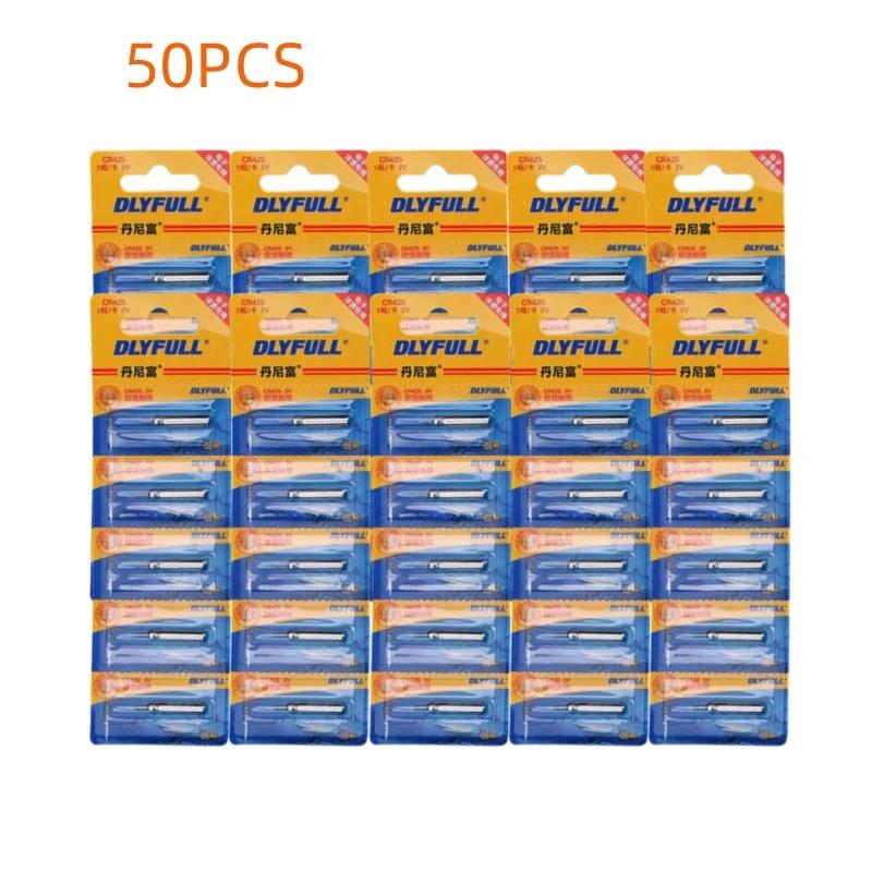 5-50PCS CR425 Luminous Battery Fishing Float Night Fishing Accessories Tackles Electronic Floats Batteries