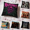 Band Ramones Cushion Cover Premium Comfort Reversible Pillow Cove -Two In One Design for Any Room & Car Interior