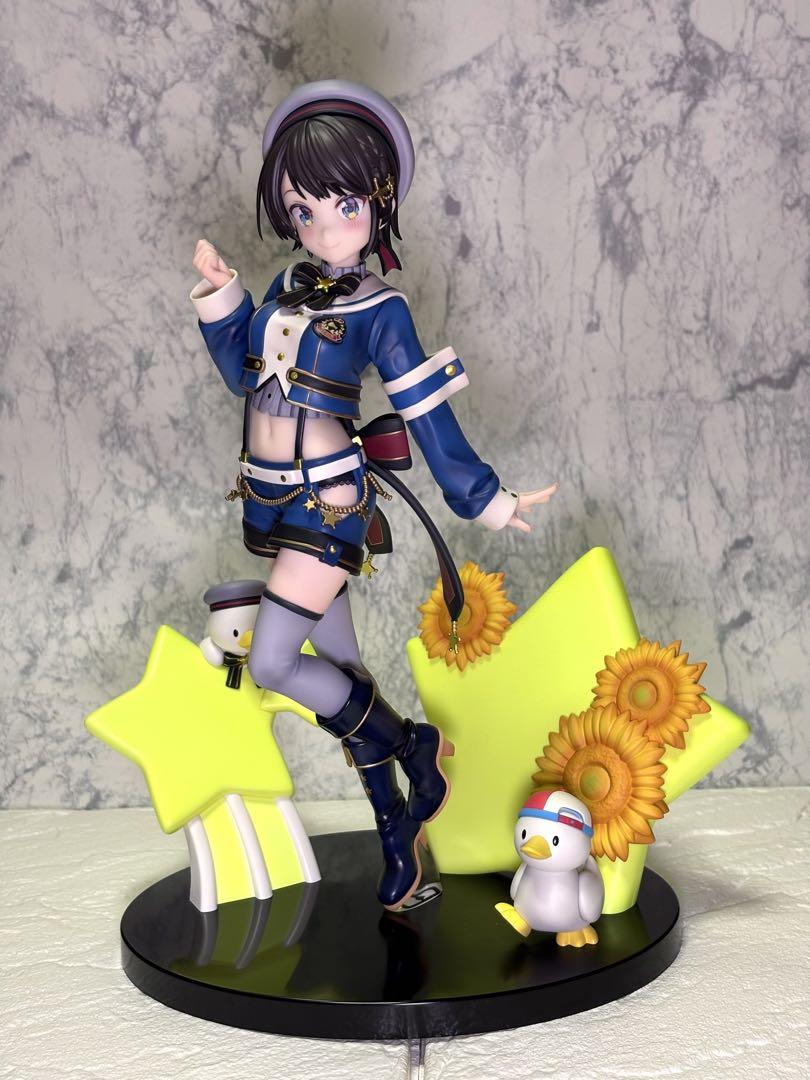 

[USED] Opened item with official bonus. Hololive Ozora Subaru suspenders figure by Kotobukiya.