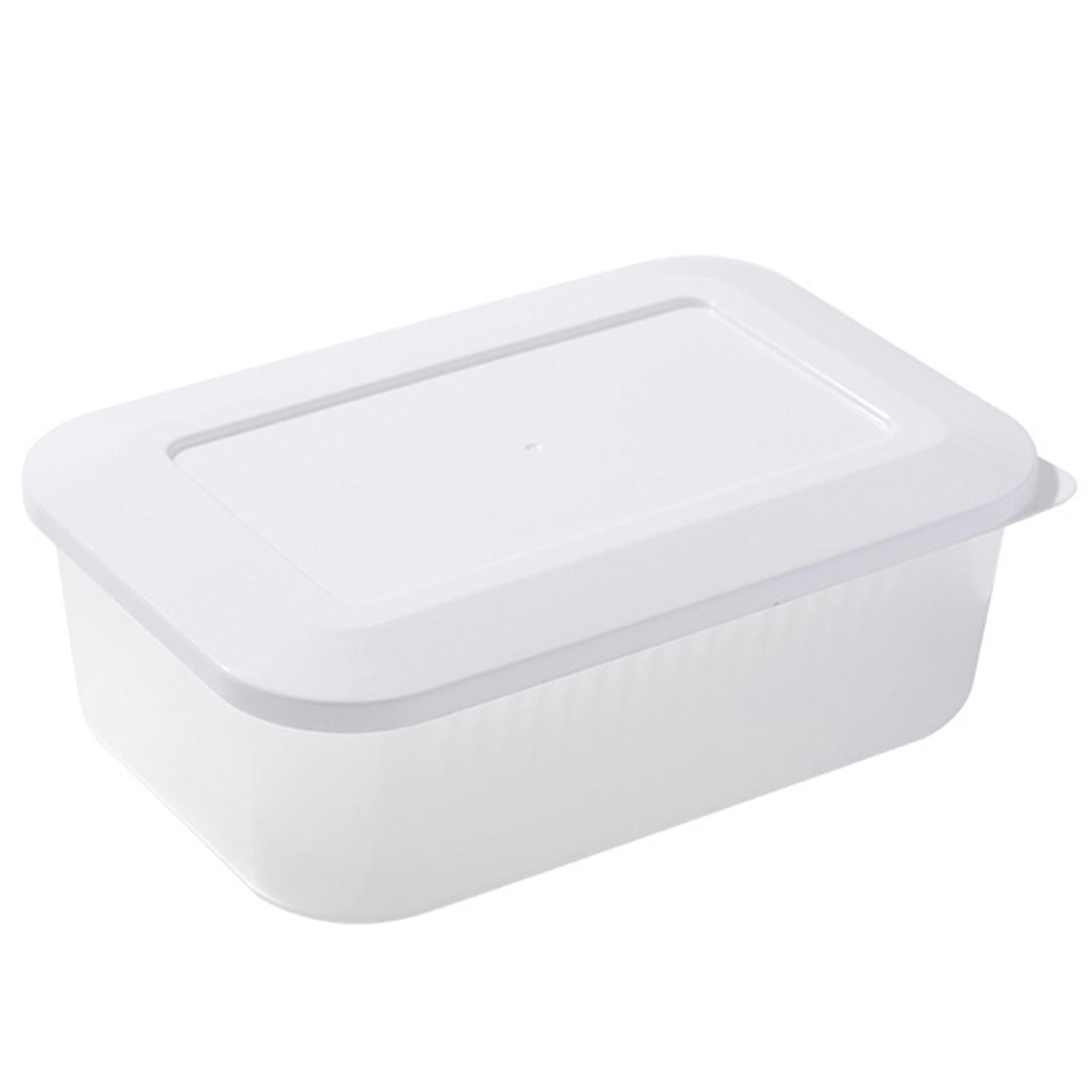 

1000ml Plastic Food Freshs Keeping Set Stackable Meal-Prep Containers For Garlic Organiser