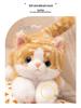 Realistic Meowing Kitten Plush Pillow: Stuffed Toy & Comfort Doll Gift for Girls