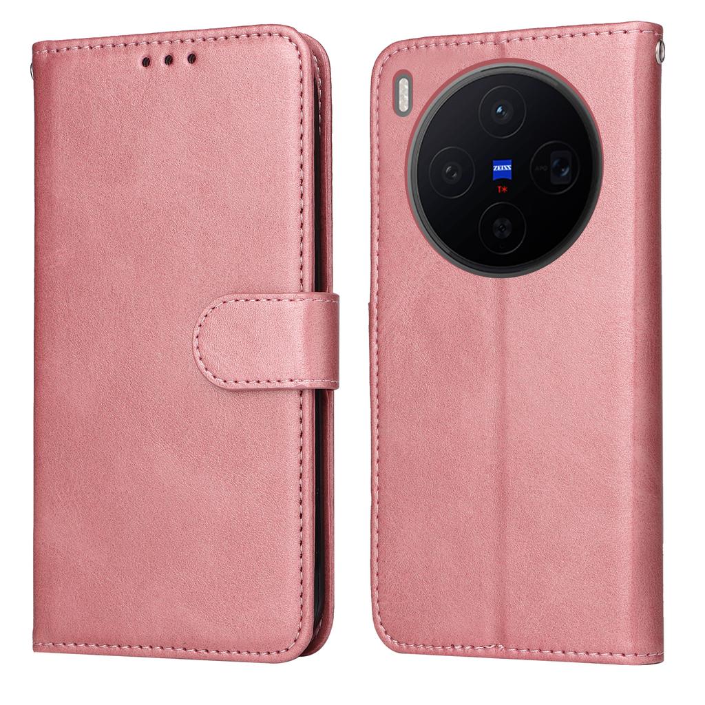 For Vivo X300 5G Case Wallet PU Leather Folio Flip Phone Cover