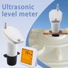 Water Tank Level Monitor Ultrasonic Water Level Indicator Detector Digital Display Multifunctional Meter for Gauge Capacity Tank