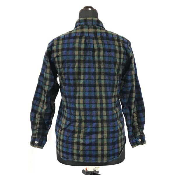 1990s-2000s Christian Dior MONSIEUR Long Sleeve Flannel Shirt Men's M Blue Yellow Check(USED)