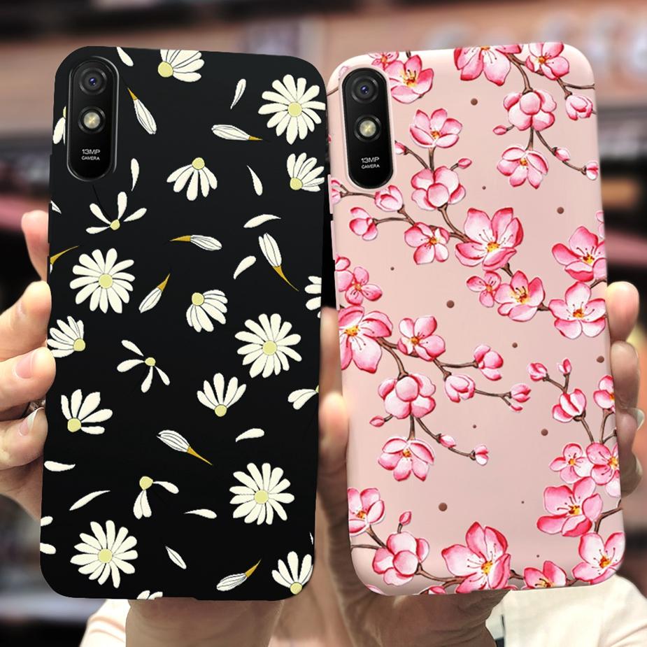 

For Xiaomi Redmi 9A Case Cute Daisy Cartoon Silicone Soft TPU Back Cover For Xiaomi Redmi 9A A 9 9A Redmi9A Phone Cases 6.53inch Redmi 9A