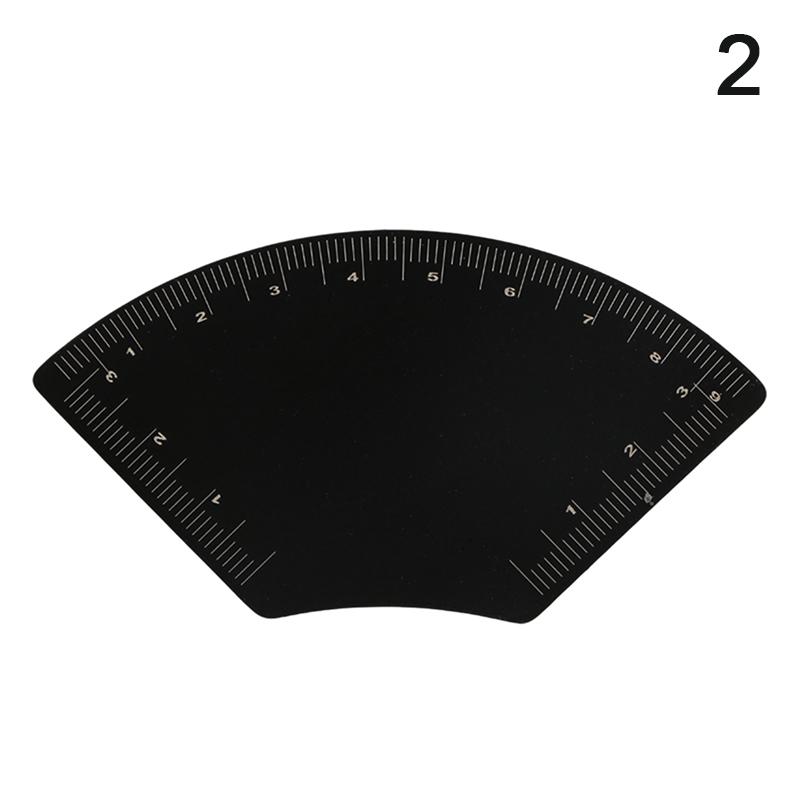 

Алюминиевый сплав Быстрый эскиз Дизайн бровей Линейка Микроблейдинг Инструмент для разметки Формирование Перманентный макияж Трафарет для рисования Линейка Тату