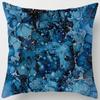 Blue Abstract Painting Pillowcase Office Living Room Home Pillowcase Car Ornaments