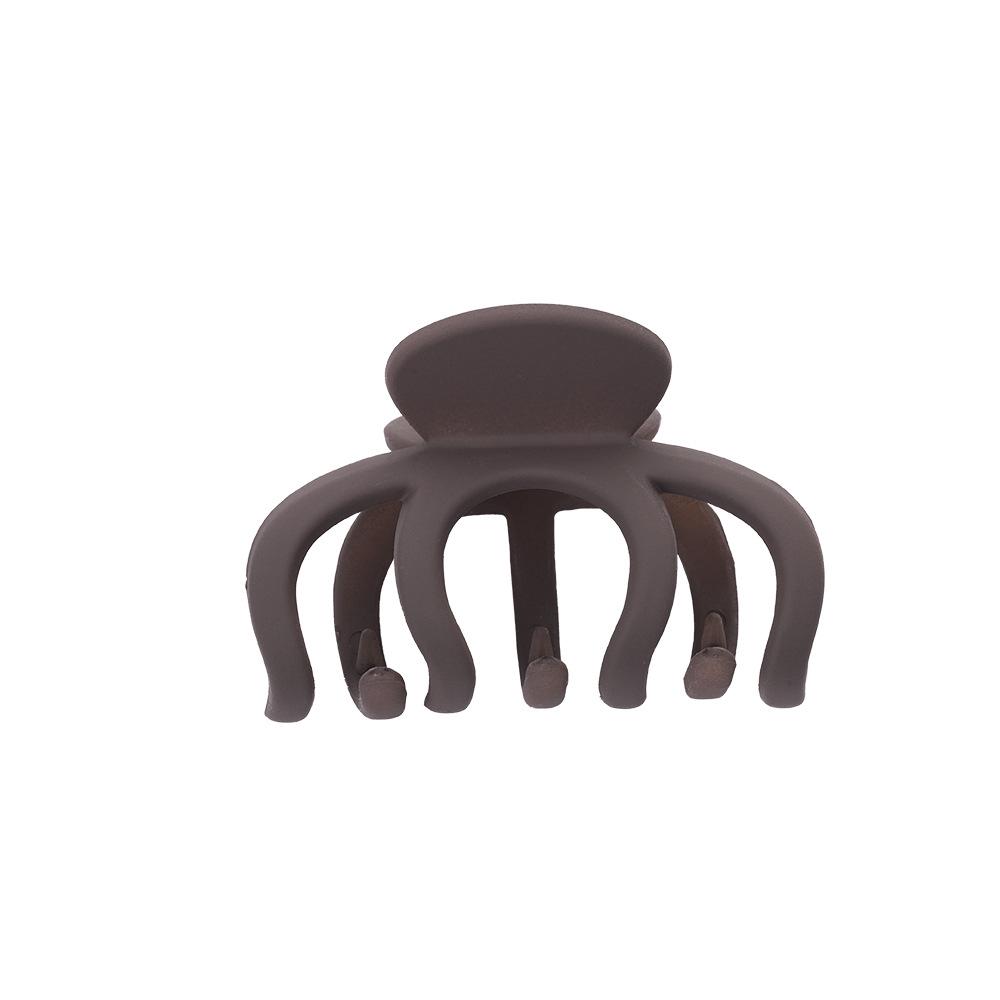 Elegant Frosted Octopus Claw Clip - Korean High-End Updo Hair Accessory