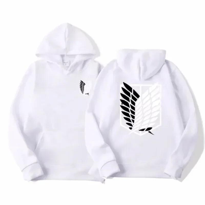 Men Women Streetwear Pullover Harajuku Shingeki No Kyojin Hoodies Sweatshirt Clothes Attack on Titan Men's Hoodie Anime Hoodies