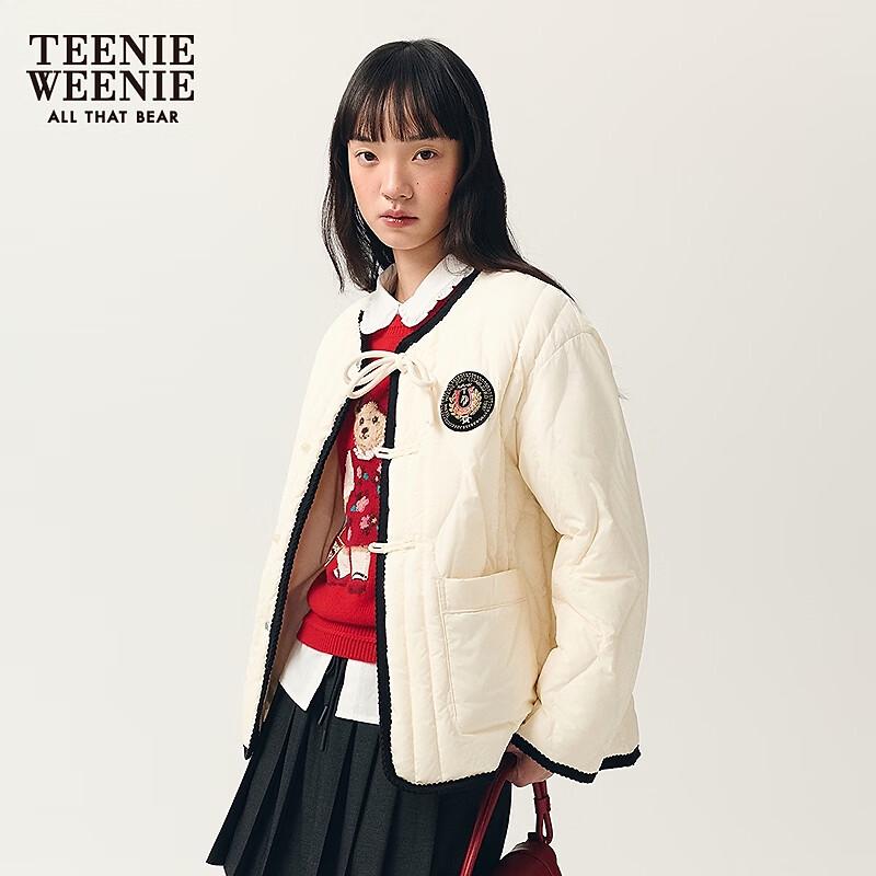 Teenie Weenie Women's Letter Graphic Duck Down Jacket