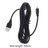 3.5m DVR Power Cable Charger Adapter For Dash Cam Output 5V/2A Mini USB