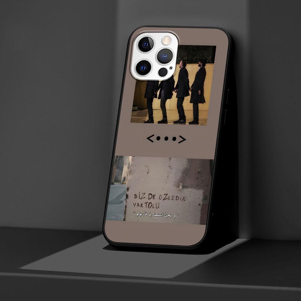 Serie TV Turca Cukur Custodia per Apple iPhone 11 14 13 Mini 15 Plus X XS 12 Pro Max XR Silicone Nero Morbida Copertura per Telefono