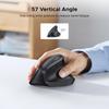 UGREEN Wireless Bluetooth Vertical Ergonomic 6 Buttons DPI Battery Compatible with Mac and More Mouse, & 2.5G, Type, Design, (Back/Forward Buttons),