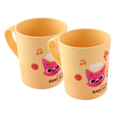Izoum Pinkfong Corn Kids Mug, Mixed Colors, 2 Pieces, Popular Korean Parenting Items