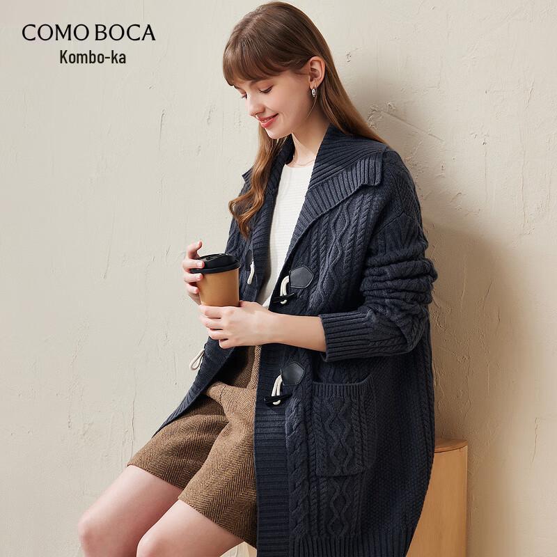 Women's Thickened Wool Knit Cardigan