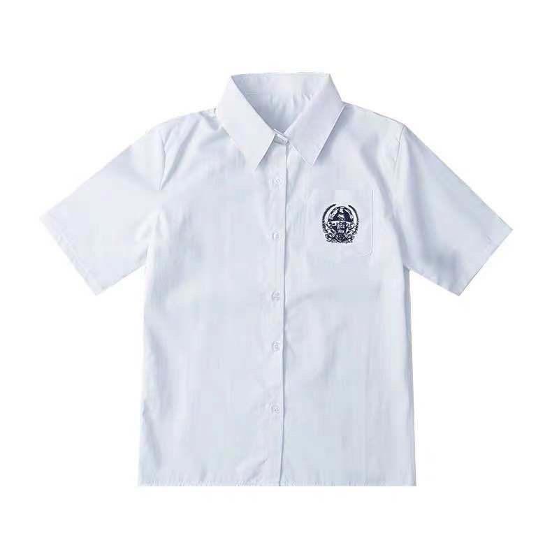 Japanese Academy Style JK Uniform Set - Long/Short Sleeve, Pleated Skirt for Female Students