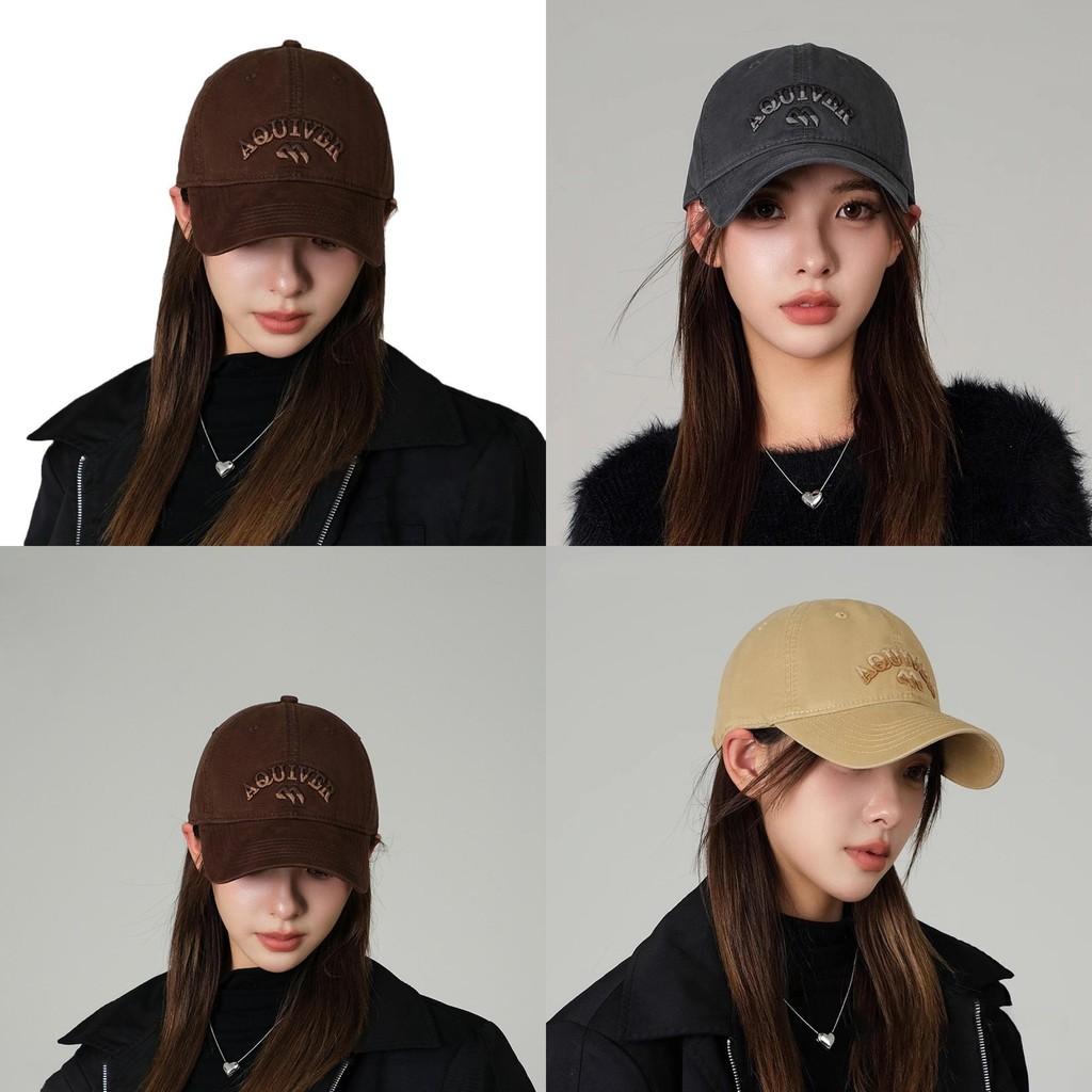 High-end Korean Designer Baseball Cap Soft Top Round Brim Fashionable Spring Hat