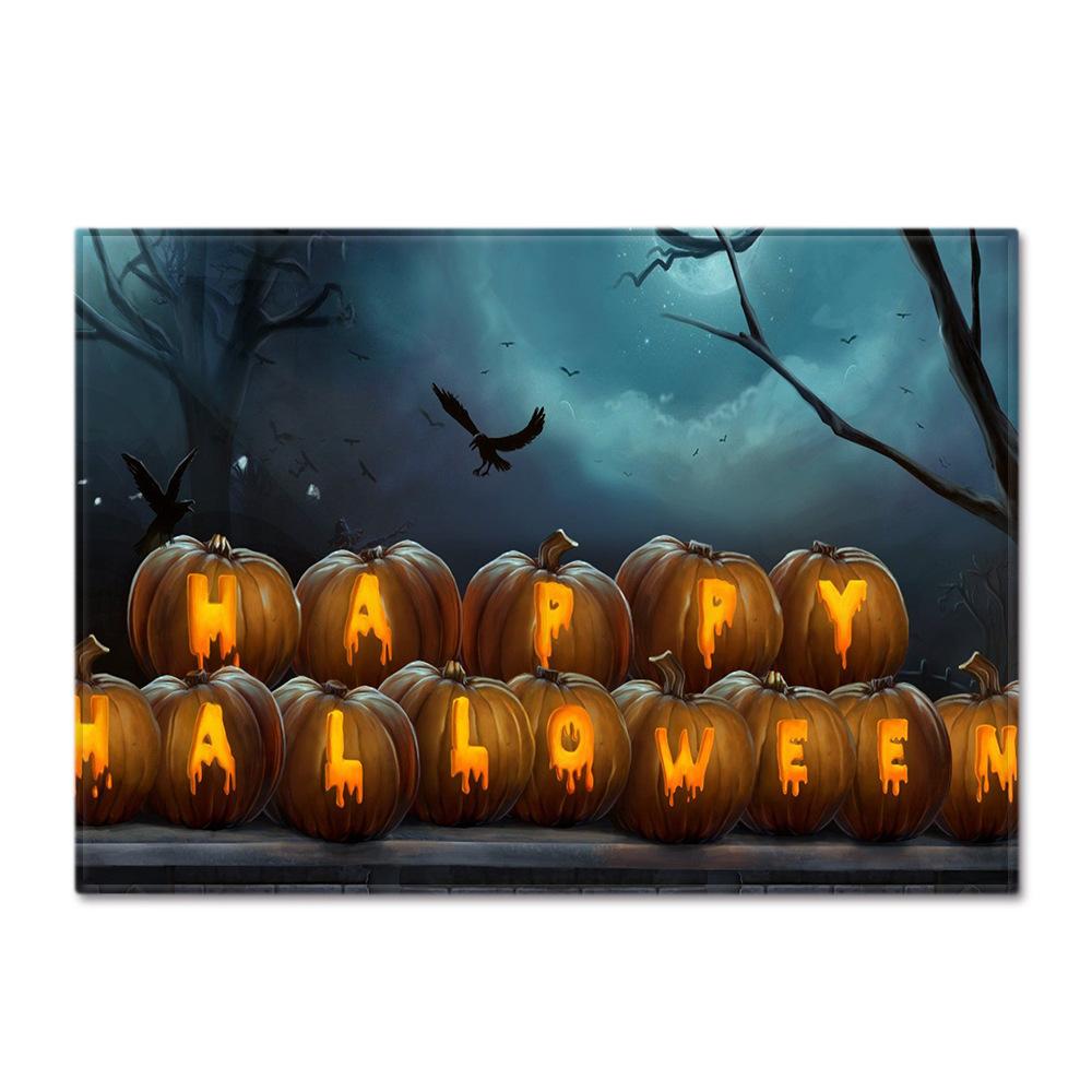 Halloween Carpet Feather Wind Bedroom Floor Mat