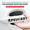Car Door Sticker Carbon Fiber Scratches Auto Handle Protection Film For Peugeot 308 408 508 RCZ 208 3008 2008 206 207 108 406 407 408 206 207 306 307