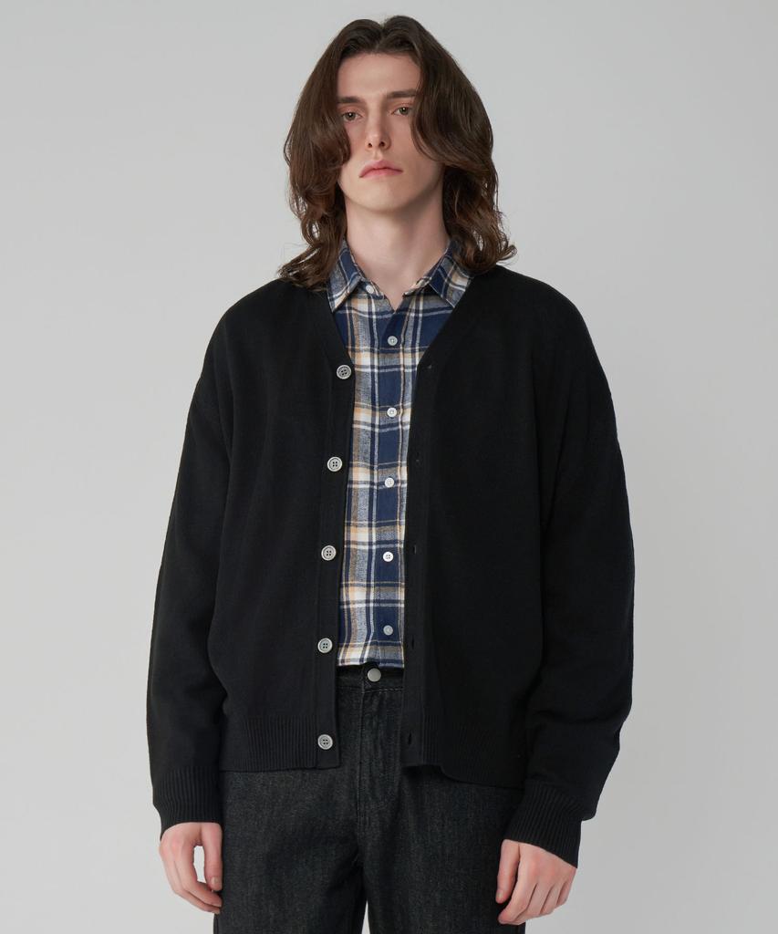 Untapped Studio [2Pack] Daily Semi-Oversized Basic Knit Cardigan 3 Colors