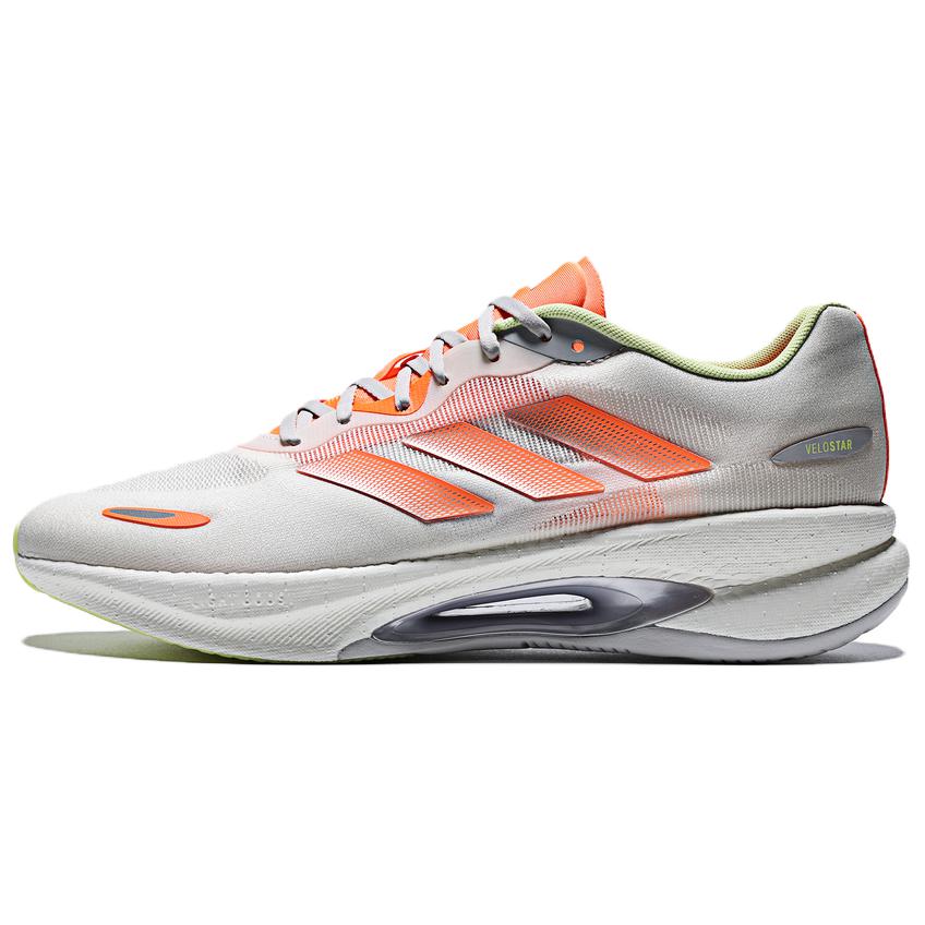Adidas VELOSTAR Running Shoes Unisex White Orange 40