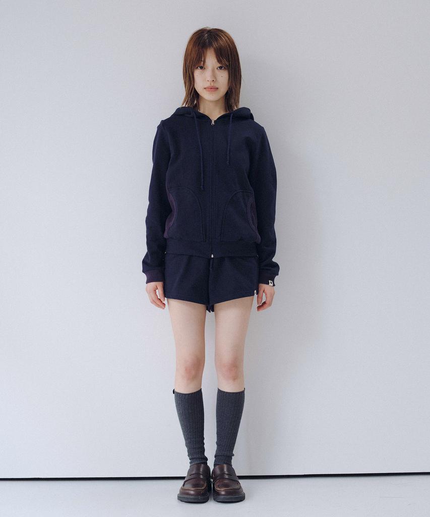 Ohesio Easy Waffle Shorts, Navy